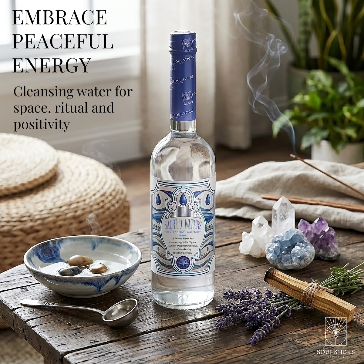Sacred Waters Cleansing Water - 7.5 oz