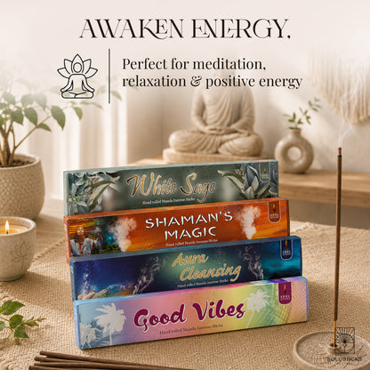 Soul Sticks, Cleansing Masala Incense Sticks Variety Pack