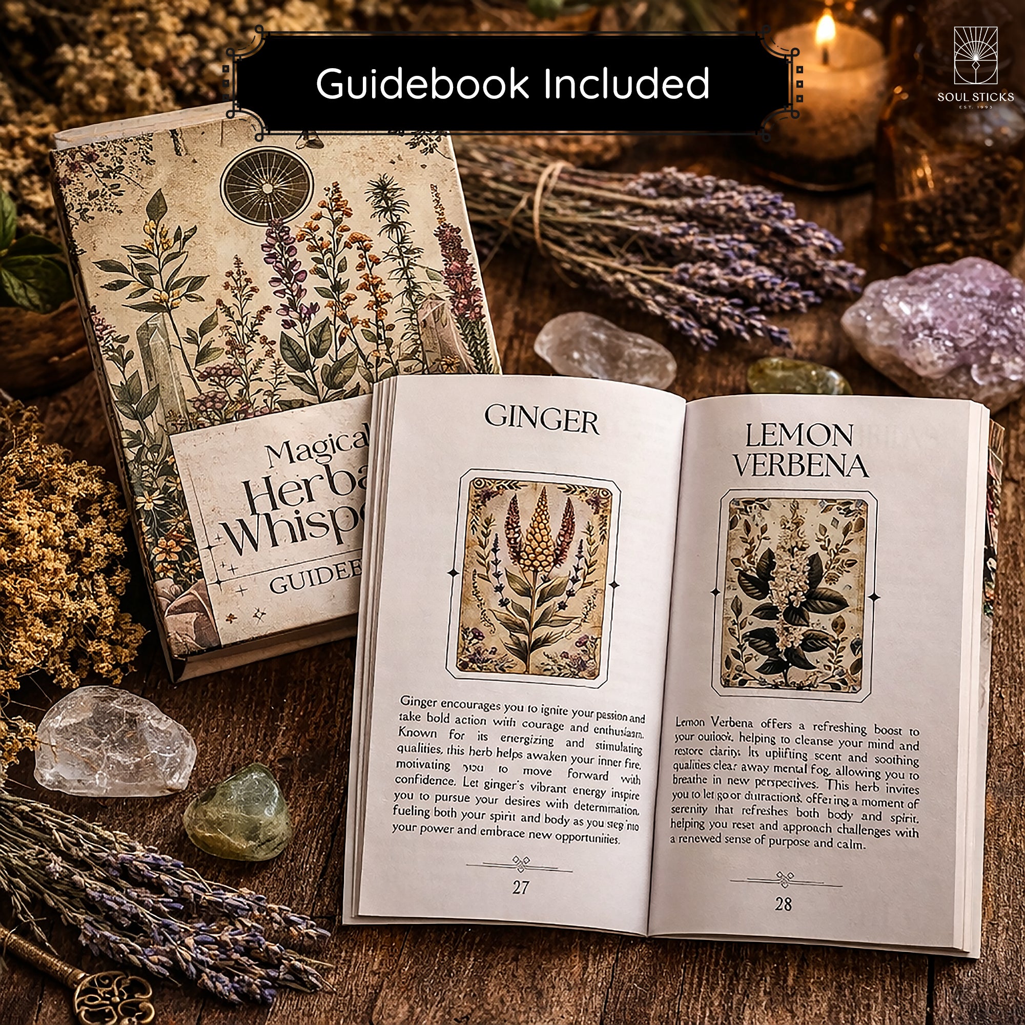 Magical Herbal Whispers Oracle Card Deck | Soul Sticks Co.