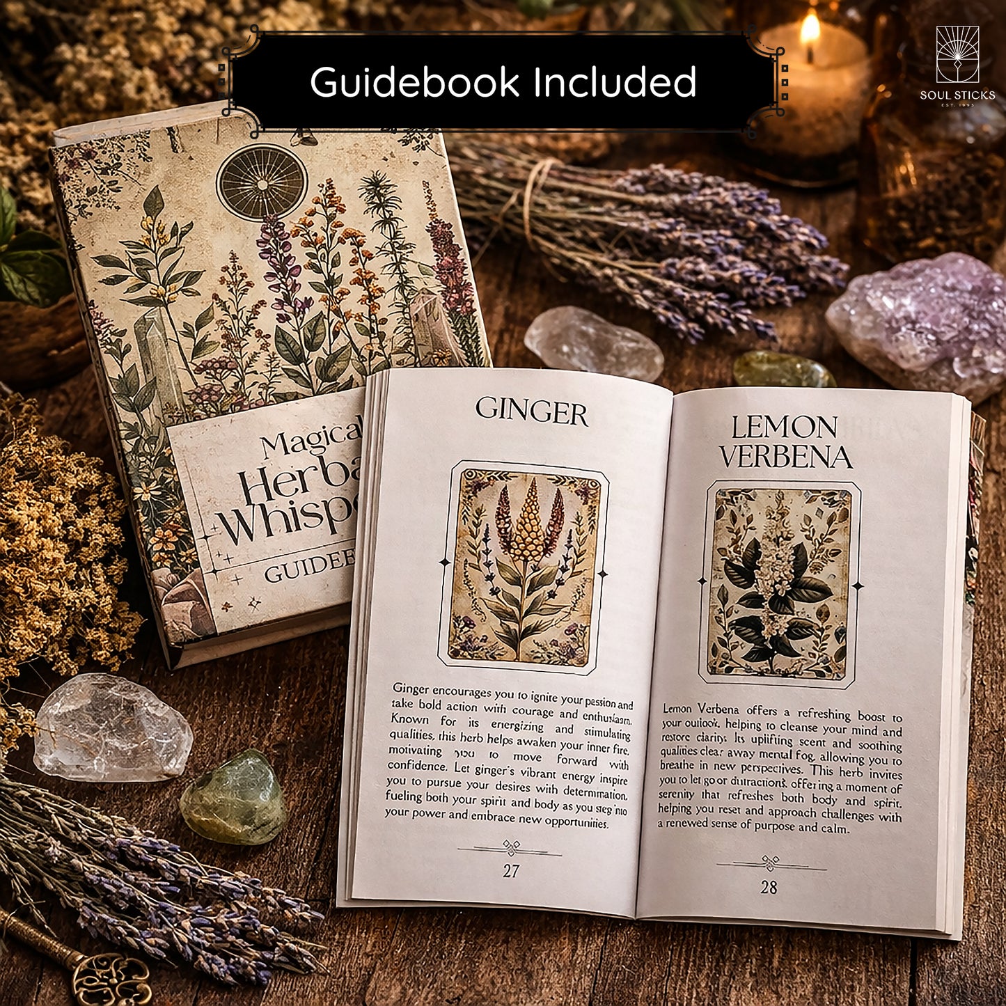 Magical Herbal Whispers Oracle Card Deck