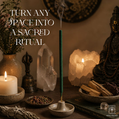Espiritu del Universo Frankincense & Patchouli Resin Rolled Incense Sticks