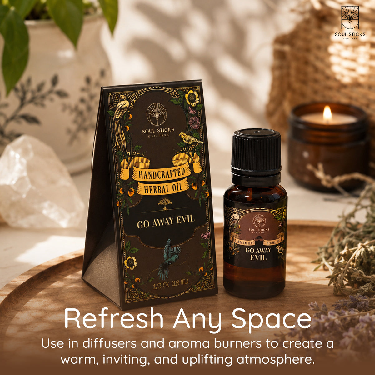 Go Away Evil Herbal Ritual Oil - 10 ml