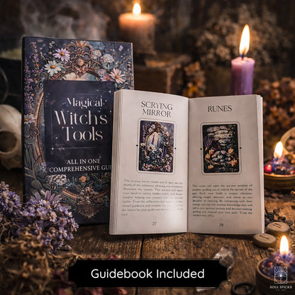 Magical Witch's Tools Oracle Card Deck
