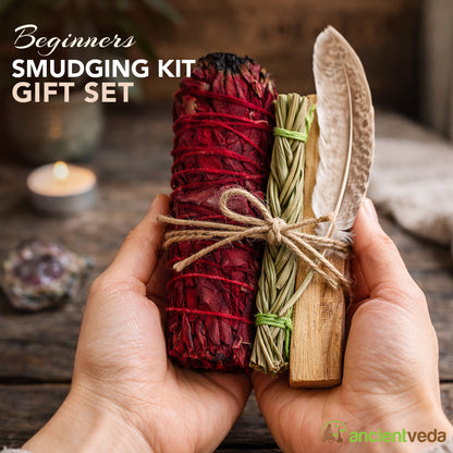 Dragon's Blood Sage Smudge Kit with Guide