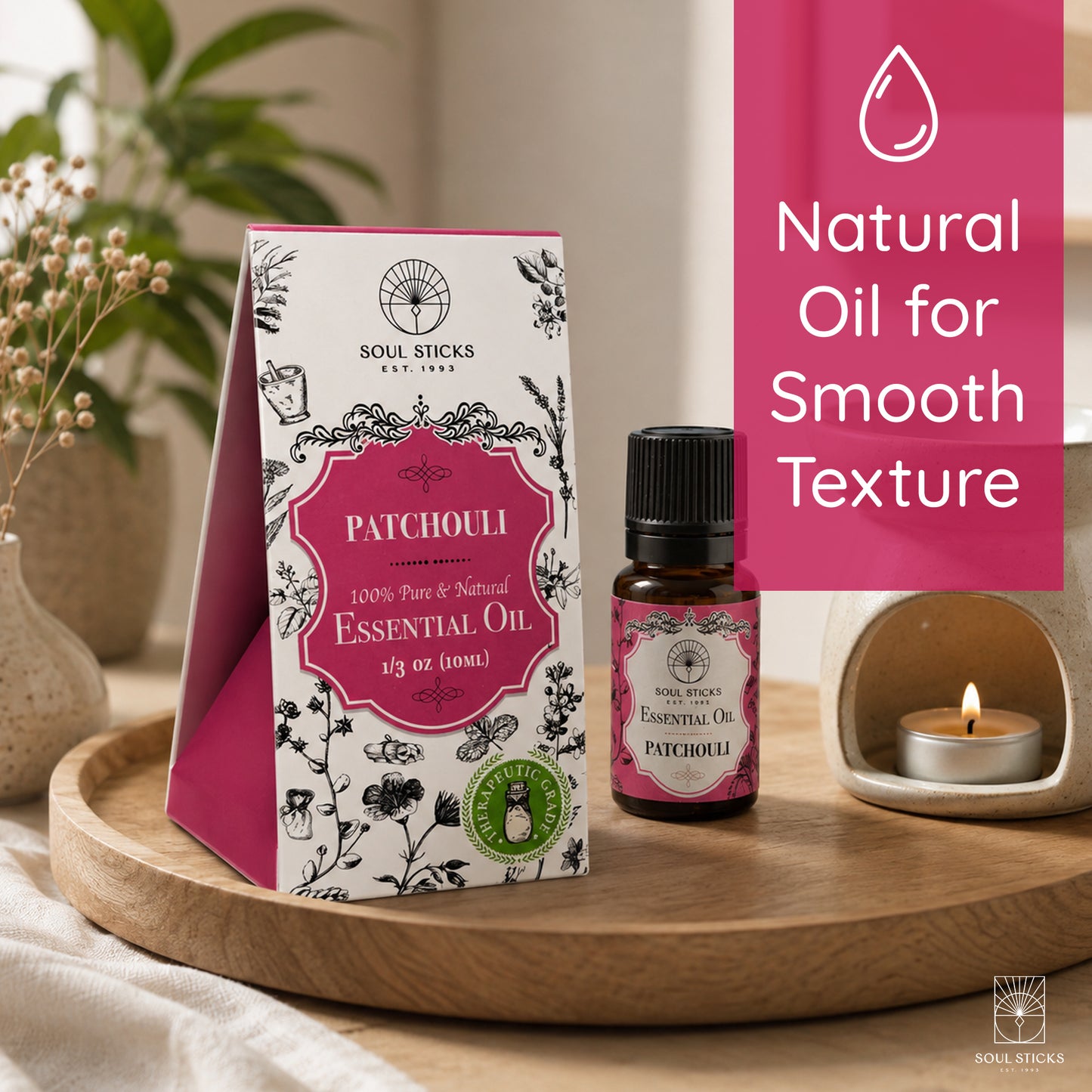 Patchouli Essential Oil - 10 ml