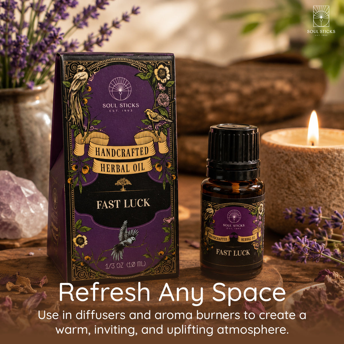 Fast Luck Herbal Ritual Oil - 10 ml