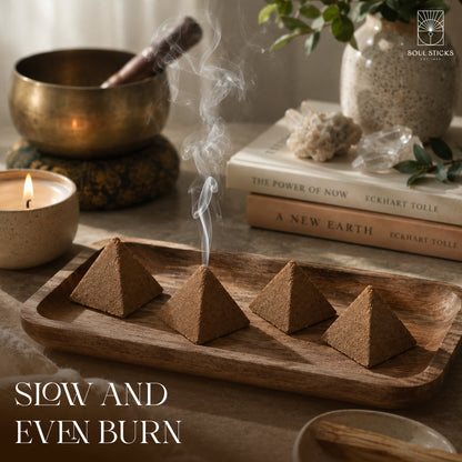 MAYA Palo Santo & Cinnamon Incense Pyramids - 4 Pack
