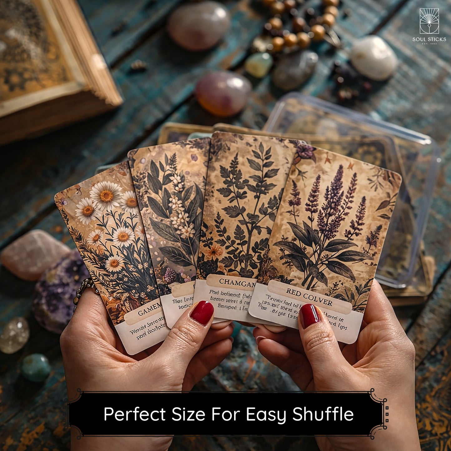 Magical Herbal Whispers Oracle Card Deck
