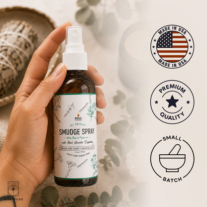 Soul Sticks White Sage & Peppermint Smudge Spray, 3.5 oz