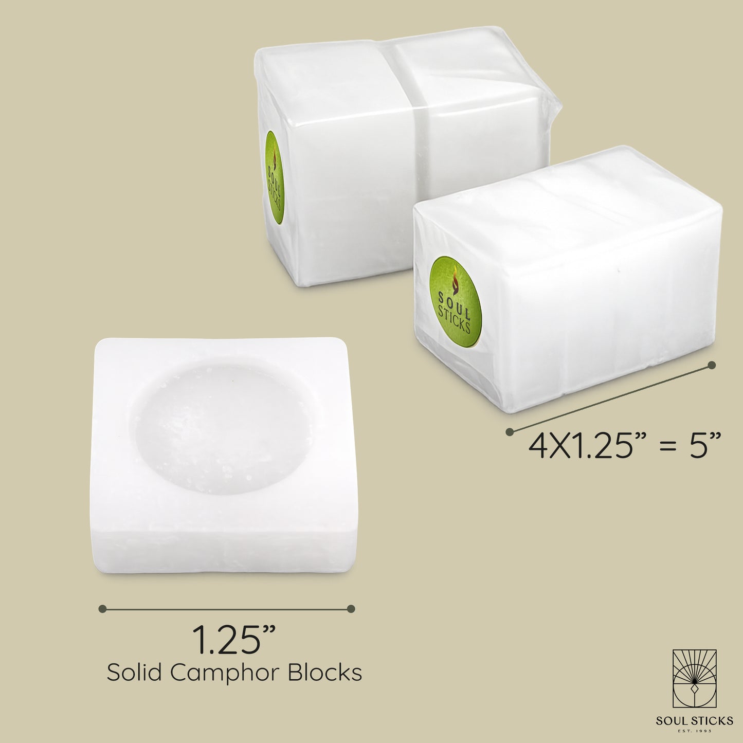 Natural Camphor Tablet Blocks