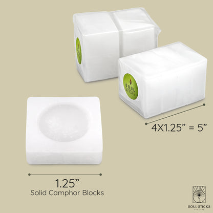 Natural Camphor Tablet Blocks