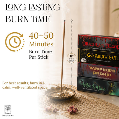 Soul Sticks, Enchanted Night Masala Incense Sticks Variety Pack