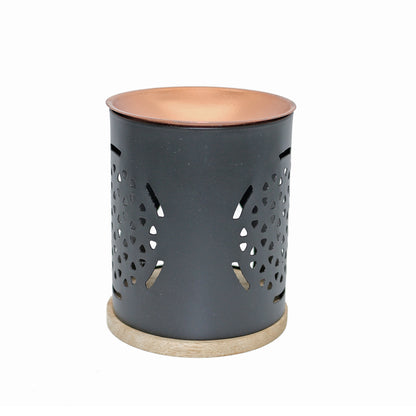 Decorative incense and oil burner for home, ritual, or spiritual practice.