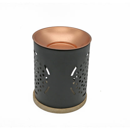 Decorative incense and oil burner for home, ritual, or spiritual practice.