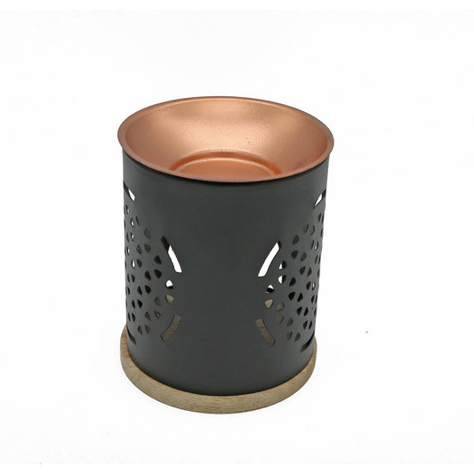 Decorative incense and oil burner for home, ritual, or spiritual practice.