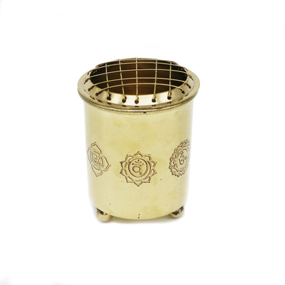 Decorative ritual burner for aromatherapy, spiritual cleansing, and sacred space use