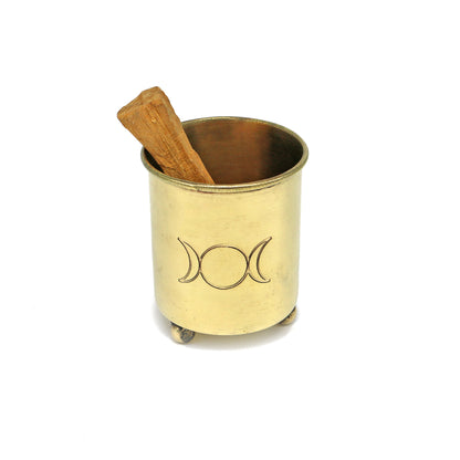 Decorative ritual burner for aromatherapy, spiritual cleansing, and sacred space use
