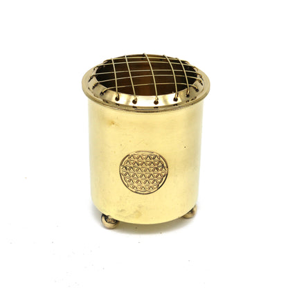 Decorative ritual burner for aromatherapy, spiritual cleansing, and sacred space use