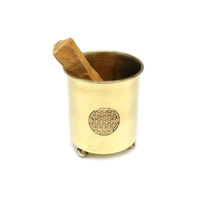 Decorative ritual burner for aromatherapy, spiritual cleansing, and sacred space use