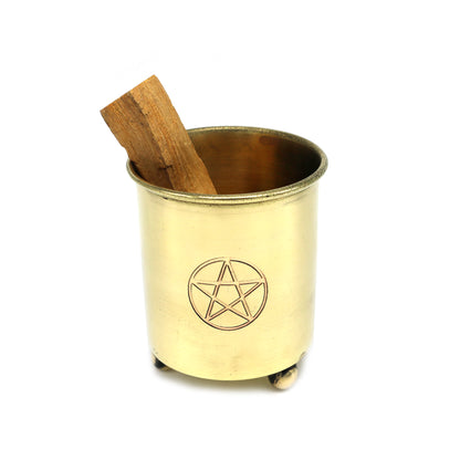 Decorative ritual burner for aromatherapy, spiritual cleansing, and sacred space use