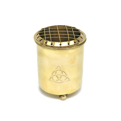 Decorative ritual burner for aromatherapy, spiritual cleansing, and sacred space use