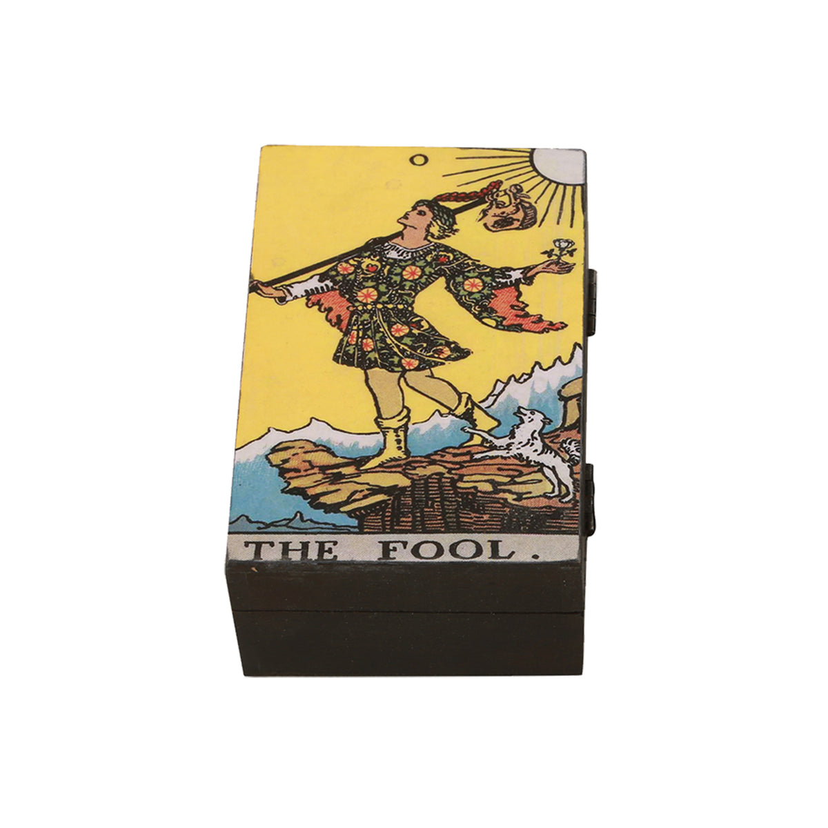 Fool Box The Fool Tarot Card Deck Wooden Box - 4 x 6 Inch – Soul Sticks