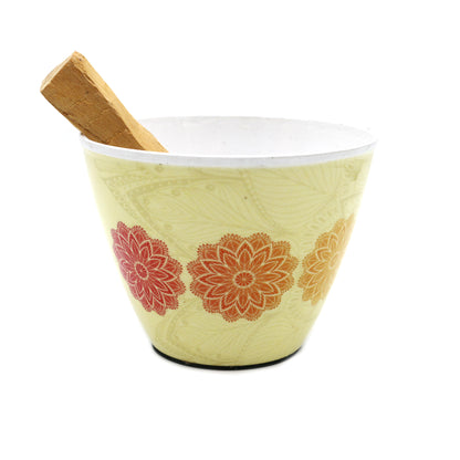 Decorative incense and oil burner for home, ritual, or spiritual practice.