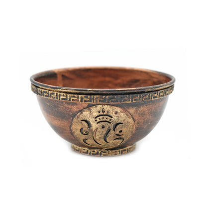 Decorative smudge bowl for spiritual rituals, home purification, and sacred space creation.