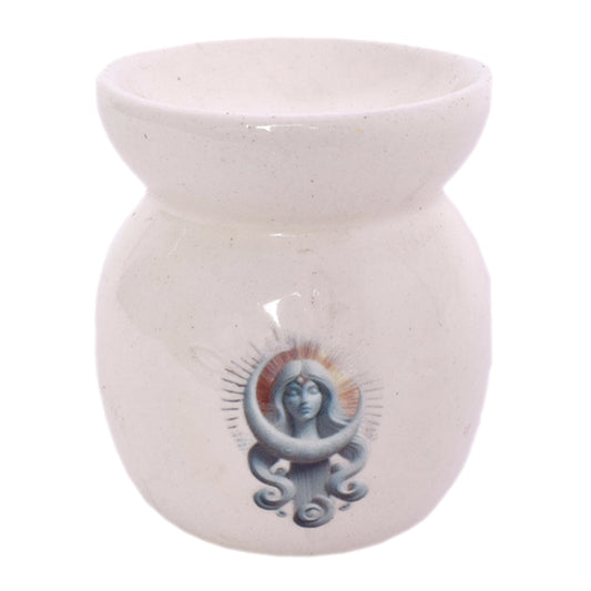 Night Goddess Ceramic Oil Burner 3"