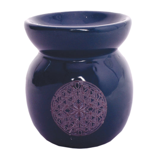 Cosmic Bloom Ceramic Oil Burner 3"