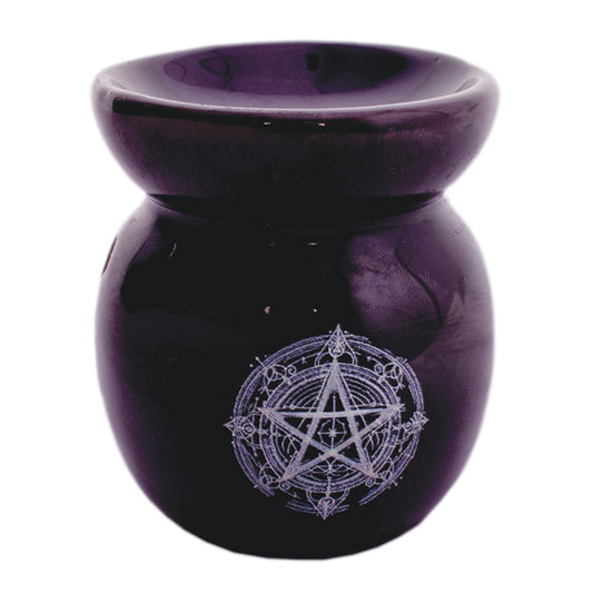 Sacred Star Ceramic Oil Burner 3"