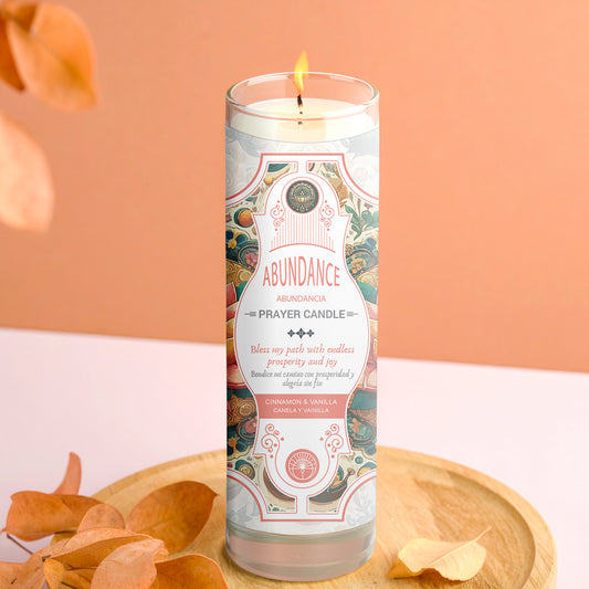 Abundance Prayer Candle
