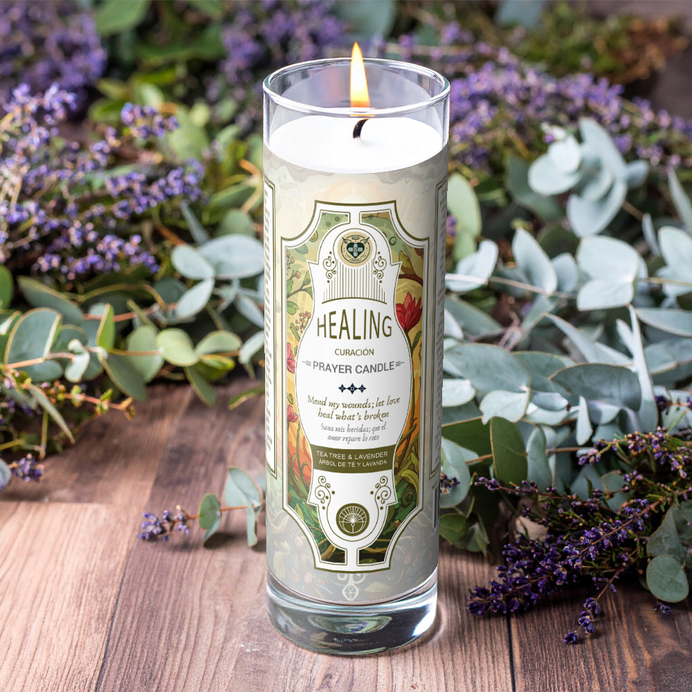 Healing Prayer Candle