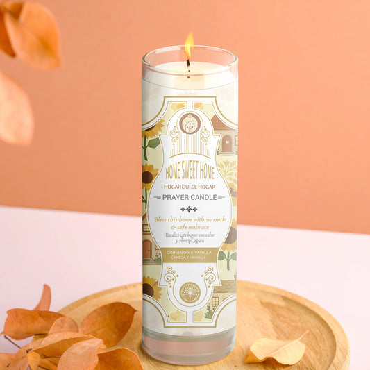 Home Sweet Home Prayer Candle