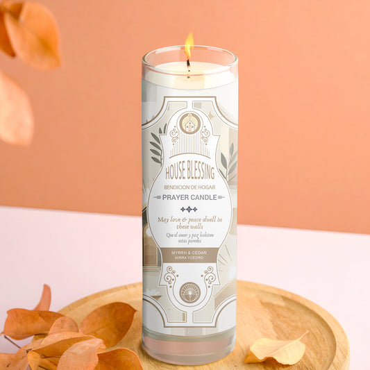 House Blessing Prayer Candle