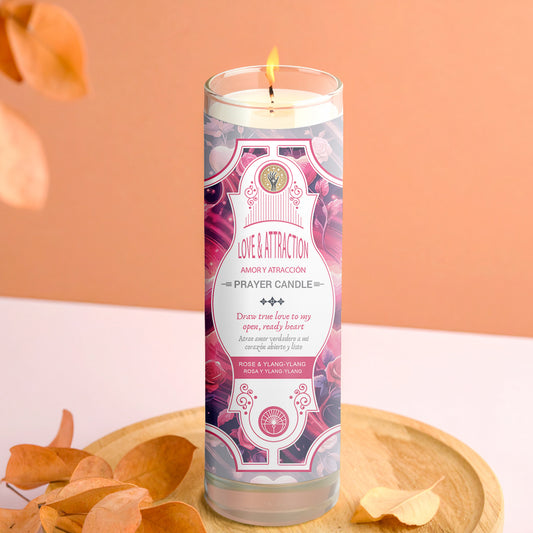 Love And Attraction Prayer Candle
