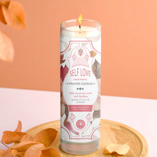 Self Love Prayer Candle