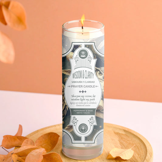 Wisdom And Clarity Prayer Candle