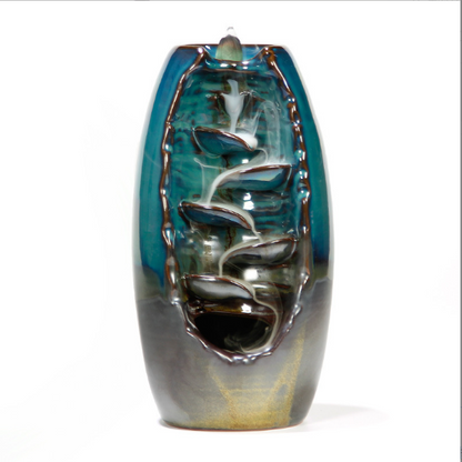 Decorative incense and oil burner for home, ritual, or spiritual practice.