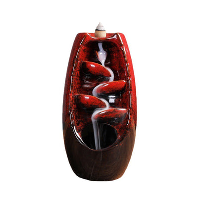Decorative incense and oil burner for home, ritual, or spiritual practice.
