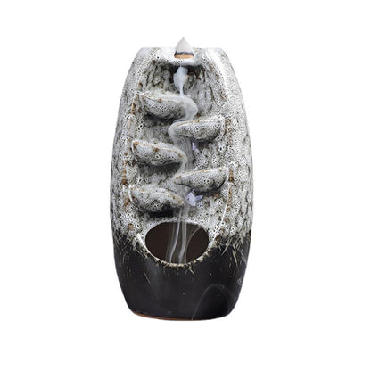 Decorative incense and oil burner for home, ritual, or spiritual practice.