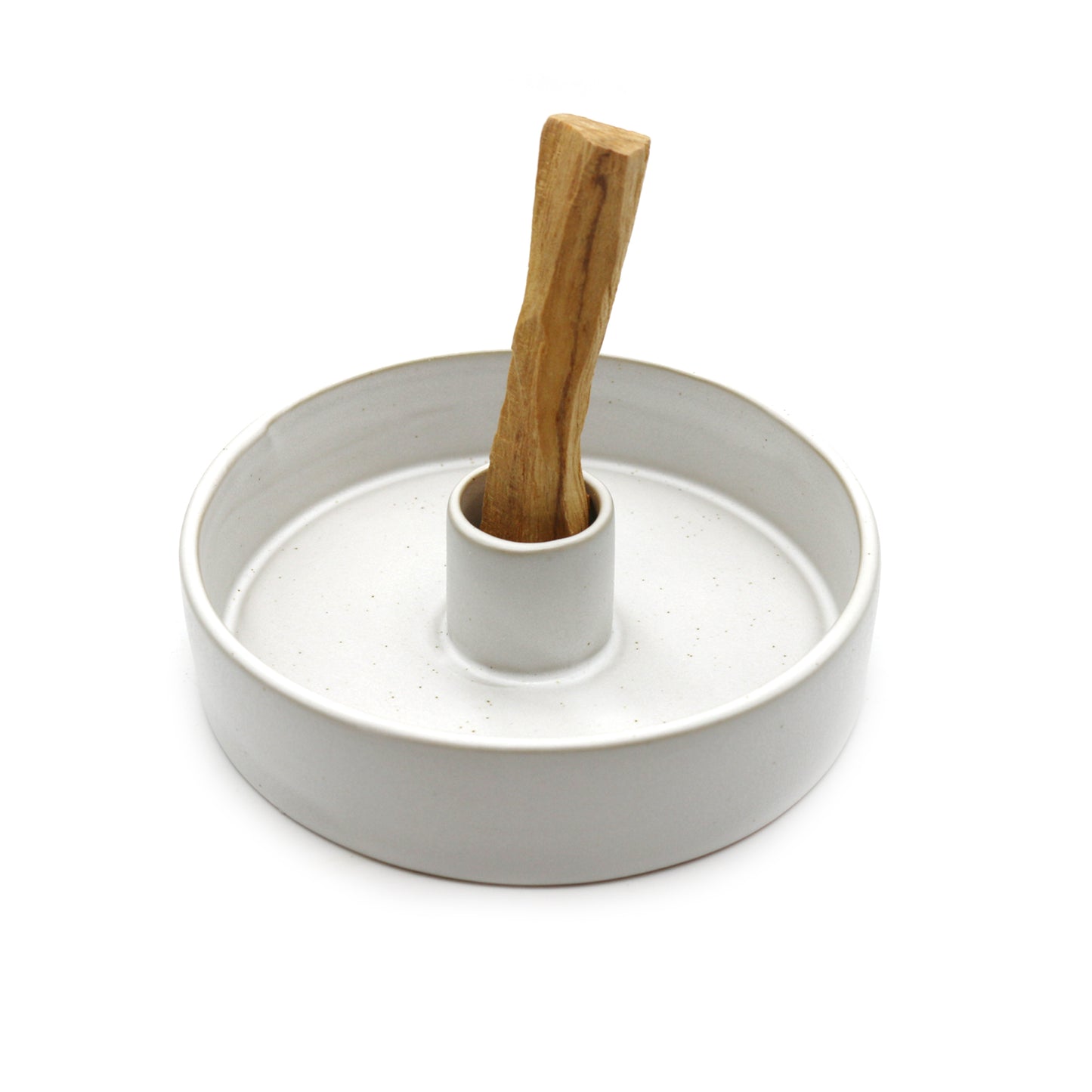 White Ceramic Palo Santo Burner