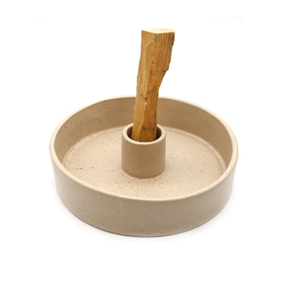 Decorative incense and oil burner for home, ritual, or spiritual practice.
