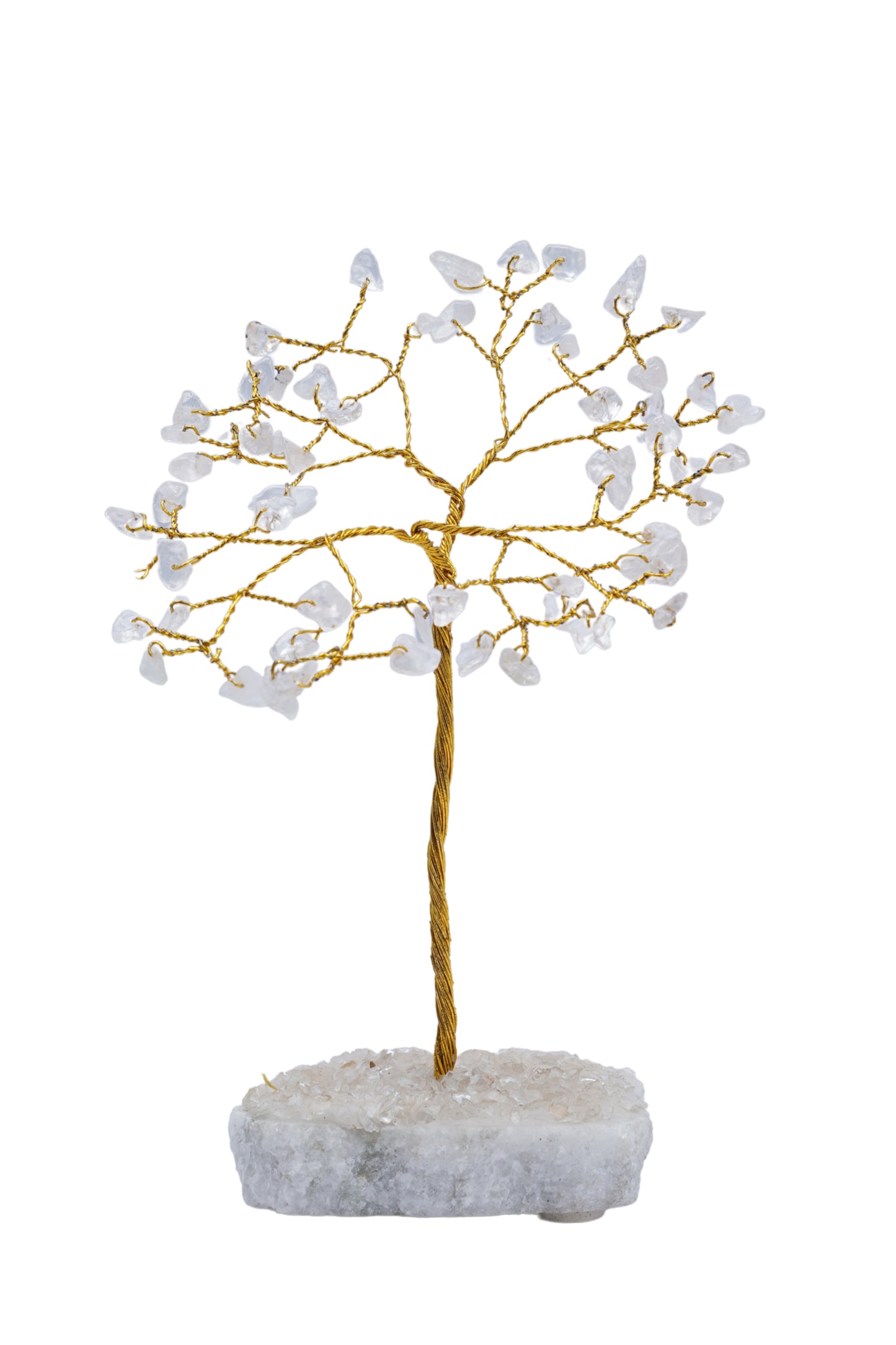 Clear Quartz Stone Crystal Tree (60 Beads)