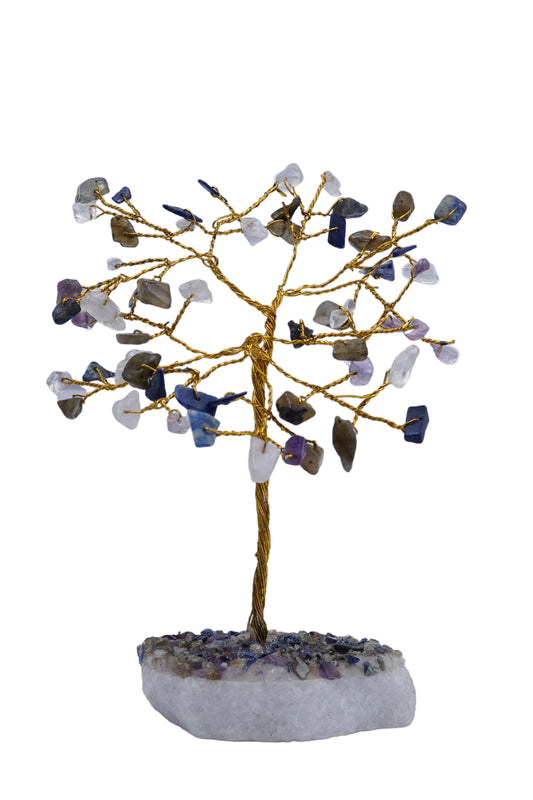 Protection Stone Crystal Tree (60 Beads)