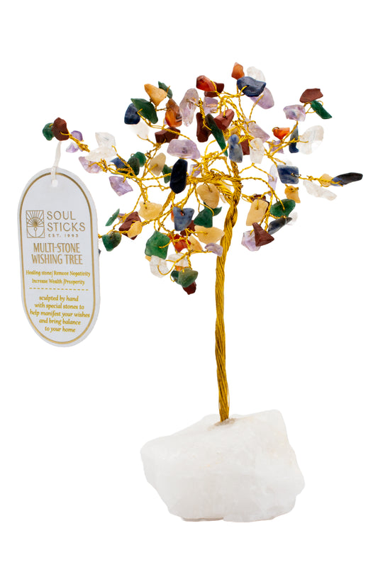7 Chakras Crystal Tree (100 Beads)