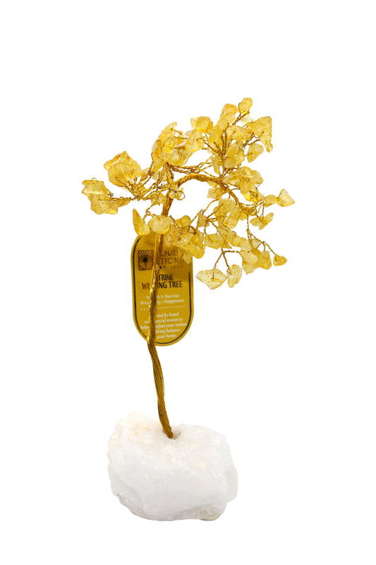Citrine Crystal Tree (100 Beads)