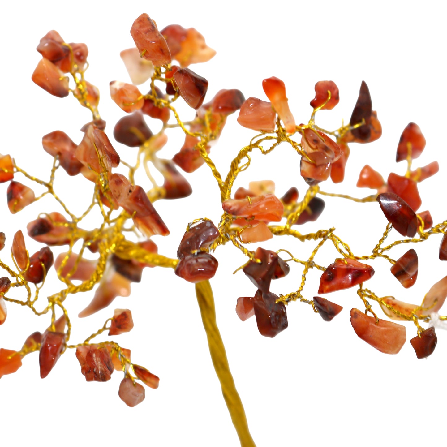 Carnelian Crystal Tree (100 Beads)