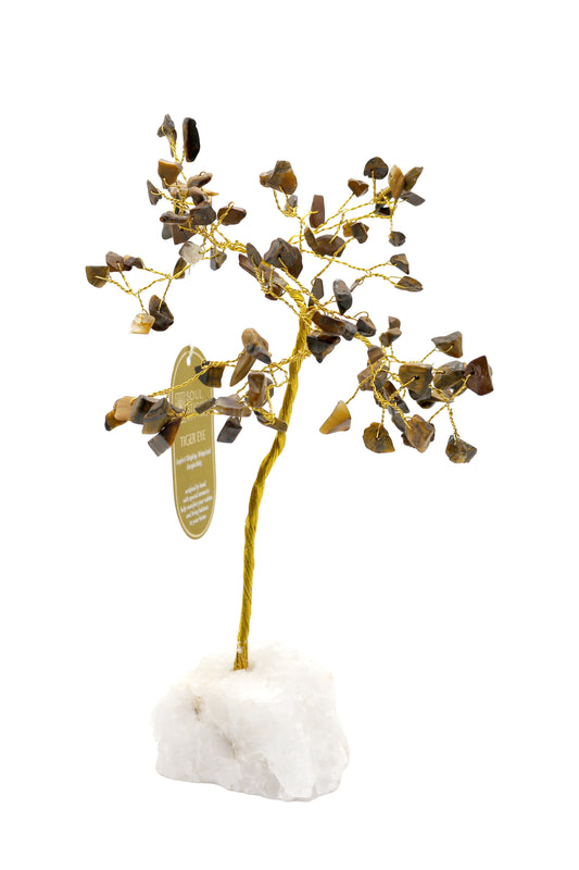Tiger's Eye Crystal Tree (100 Beads)