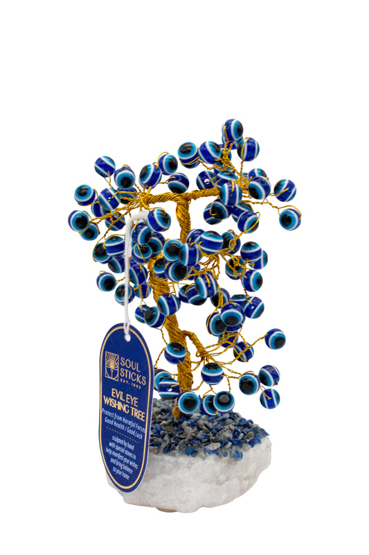 Evil Eye Crystal Tree (100 Beads)